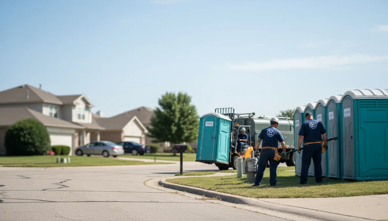 Porta Potty Rental in Balch Springs, TX near me